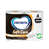Papel Higienico Favorita doble hoja 50m 16un