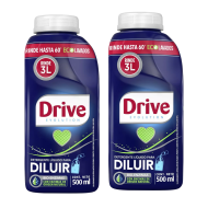 Detergente Liquido DRIVE para diluir 500ml 500 ml 2 un