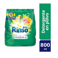 Detergente en polvo Rinso 800 g