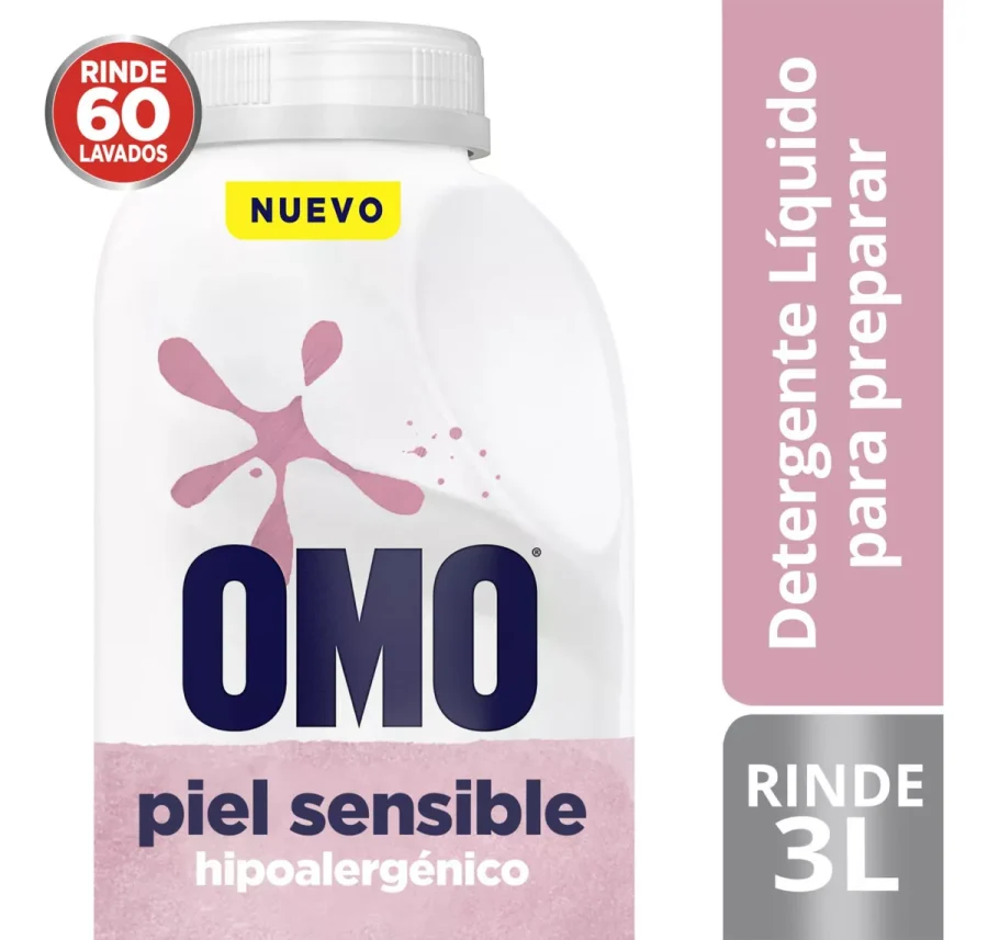 Omo Detergente Líquido Hipoalergénico Para Diluir 500ml