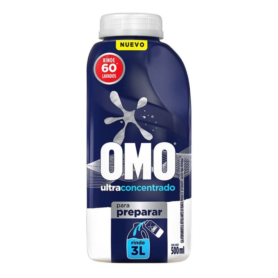 Detergente Para Diluir Omo 500 Ml