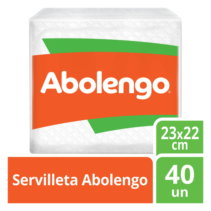 Servilleta mini Abolengo 22x23cm 40 un
