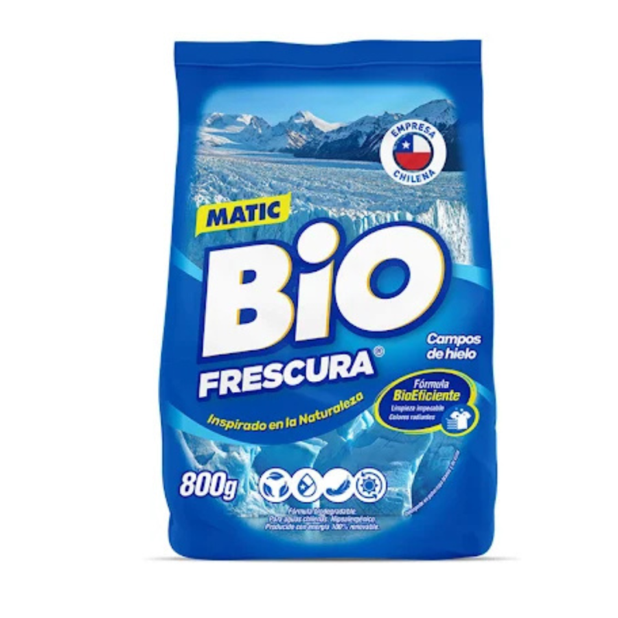 Detergente en Polvo Bio Frescura Campos de Hielo 2,4KG