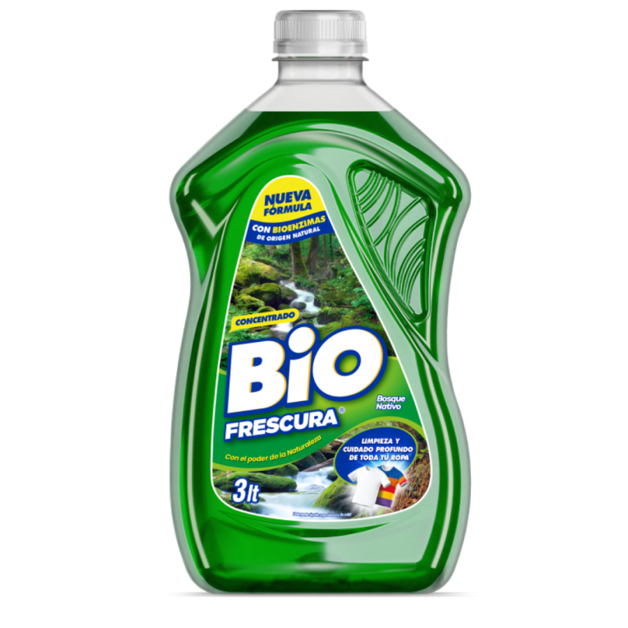 Detergente Liquído Bio Frescura Bosque Nativo 3lt