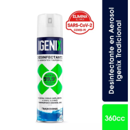 Desinfectante Aerosol Igenix Tradicional 360 cc