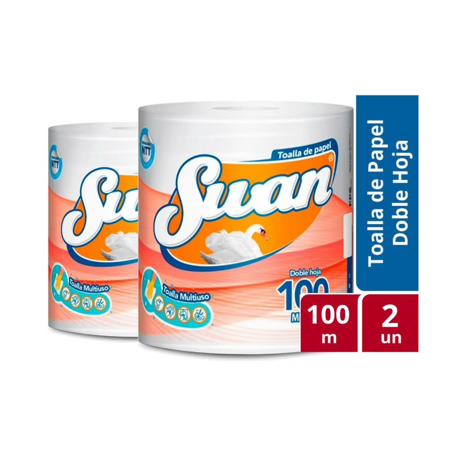 Toalla Nova Swan 100 M Doble Hoja