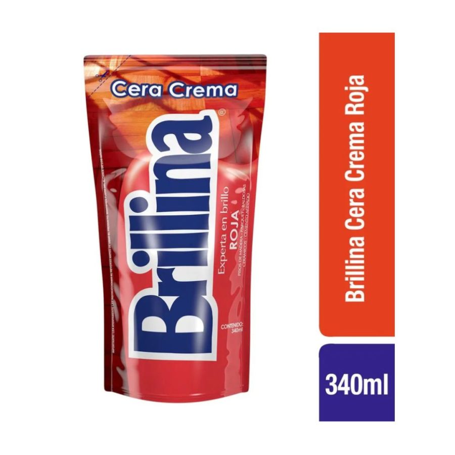 Cera Roja Crema Brillina 340 ml