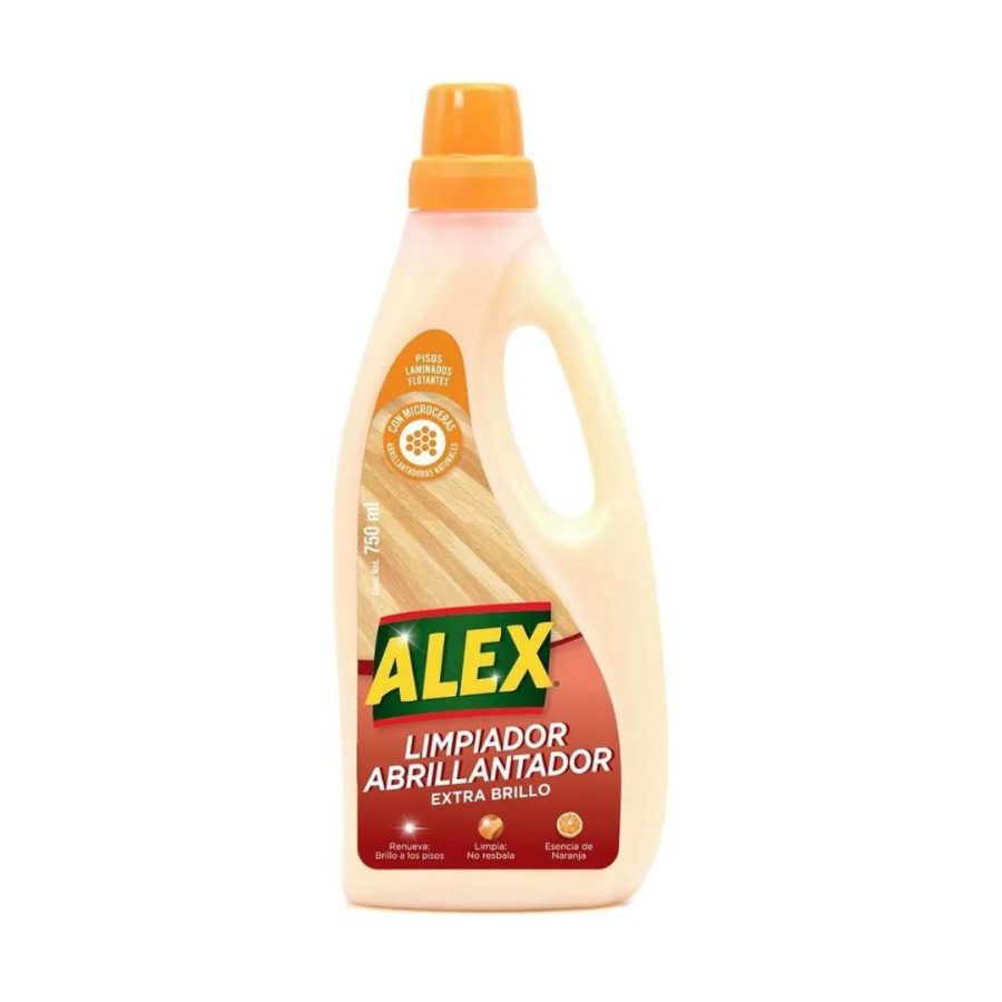 Limpiador de Pisos Líquido Alex Abrillantador Laminados 750ml