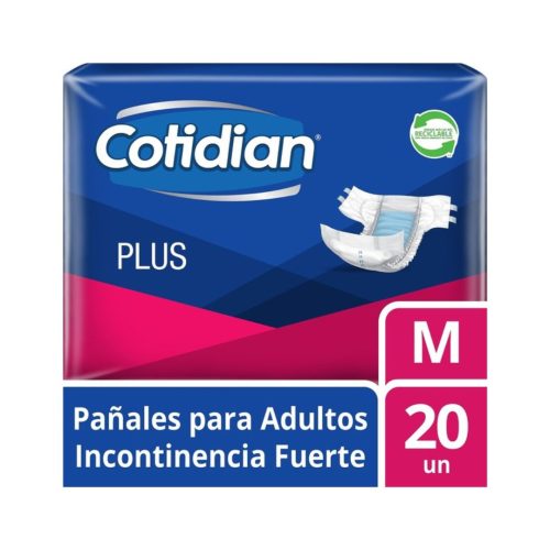Pañal para Adulto Cotidian Plus Mediano 20 UN
