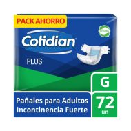 Pañal Adulto Cotidian Plus Talla G 72 UN