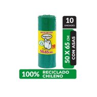 Superior Bolsa de Basura con Asas 50x65 cm, 10 Un
