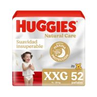 Pañales Huggies Natural Care XXG x 52