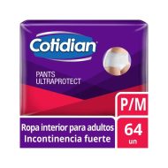 Pañales Adulto Pants Cotidian Ultra Talla P/M 64 un