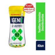 Toallas Humedas Igenix Frescura Cítrica 40 un.