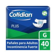 Pañal Adulto Cotidian Plus Talla G 40 UN