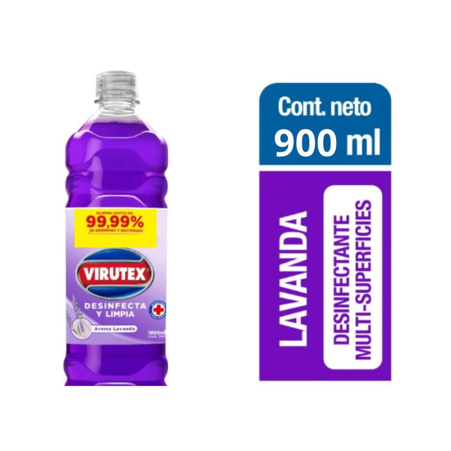 Virutex Lavanda Limpia pisos 900 ml