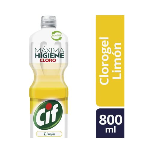 Cloro Gel Cif Limon 800ml
