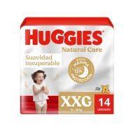 Pañales Huggies Natural Care 14 Unidades Talla XXG