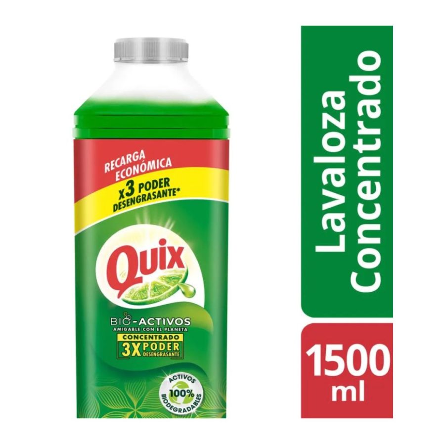Lavaloza Concentrado Quix triple poder 1.5 L