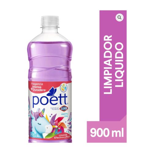Poett Espiritu Play Limpia Pisos 900 Ml
