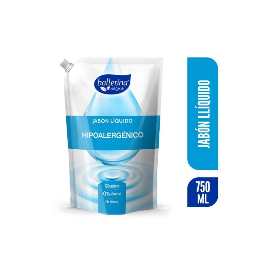 Jabon Ballerina Hipolergenico 650 ml