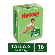 Pañales Huggies Active Sec Talla G 16 un