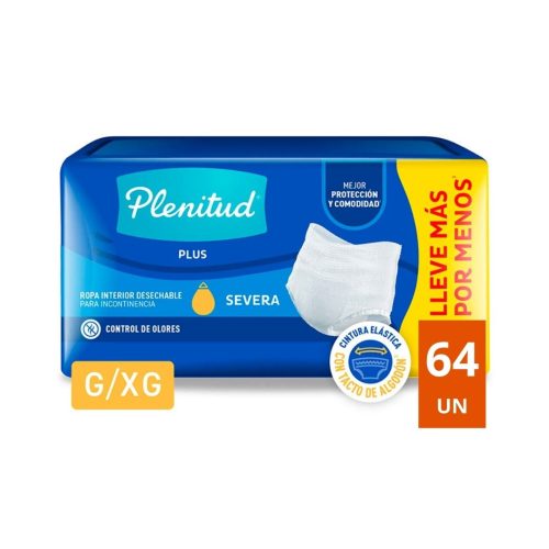 Plenitud Pants Adulto Active Super Plus G-XG 64 unidades