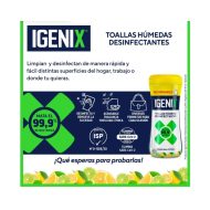 Toallas Humedas Igenix Frescura Cítrica 40 un.