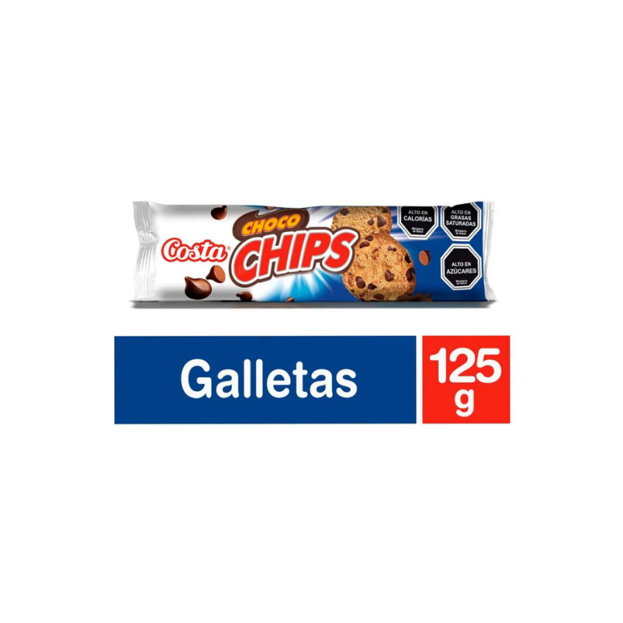 Galletas Choco Chips 125gr
