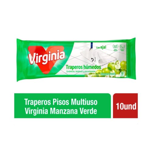 Trapero Humedo Virginia Multiuso Manzana 10 Un