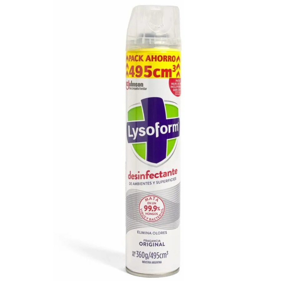 Desinfectante Aerosol Lysoform 495 Cm3