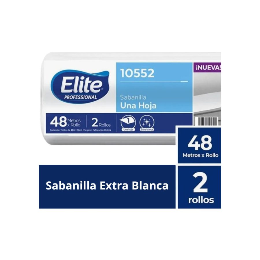 Sabanilla Plus Una Hoja 2 Und 48 m c/u