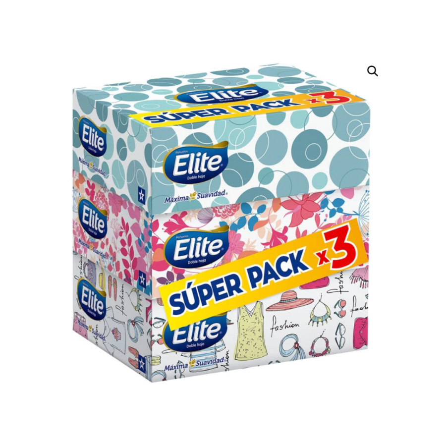 Pañuelo Elite 3 cajas - 90 unidades / 270 un