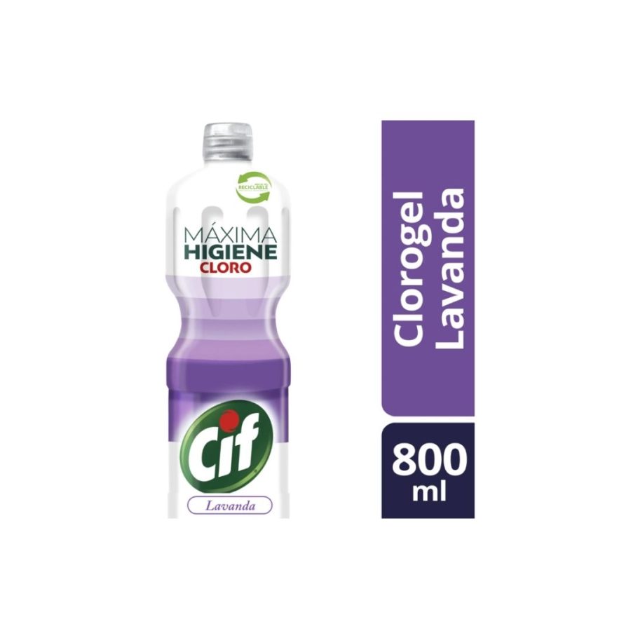 Cloro Gel Cif Lavanda 800ml