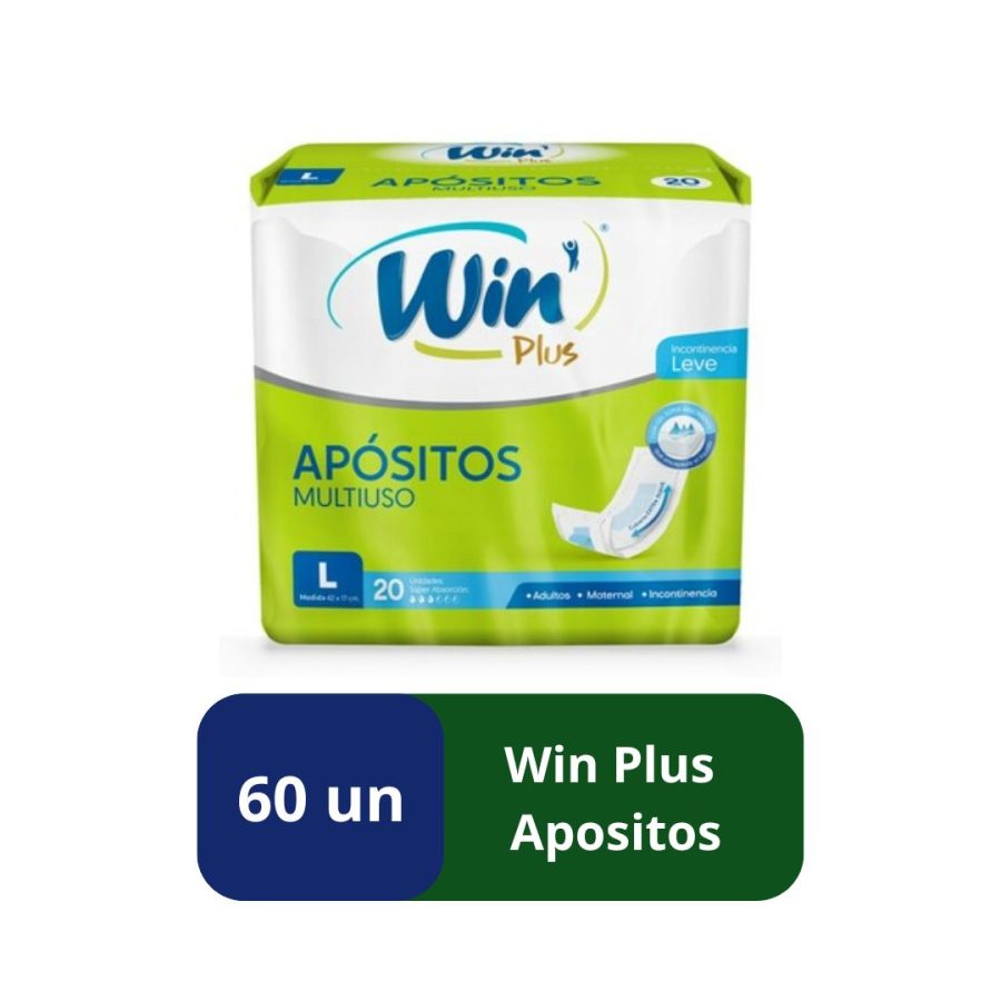 Win Apósitos Adulto Multiuso L 60 Unidades