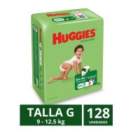Pañales Huggies Active Sec Talla G 128 un