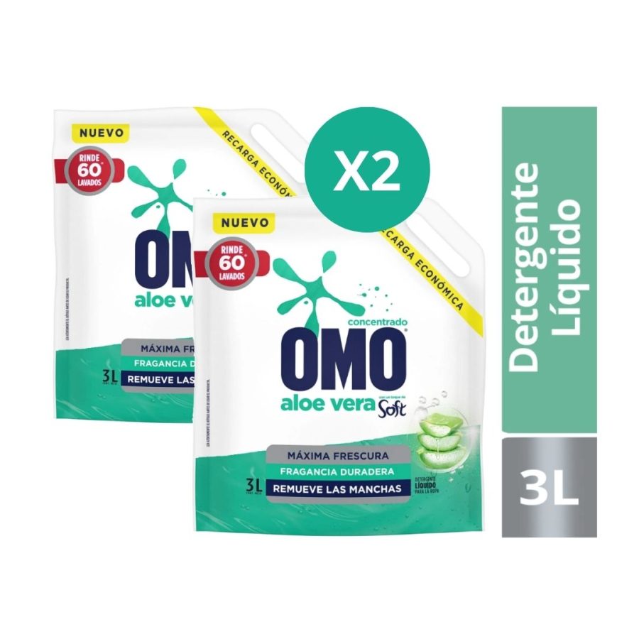 7d2bef_b12947b9236d46c282fe0dfec5cfa35bmv2 Pack Detergente Líquido OMO Aloe Vera 3 Litros