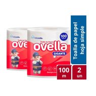 Toalla Nova Hoja Simple Ovella 100M 2 un