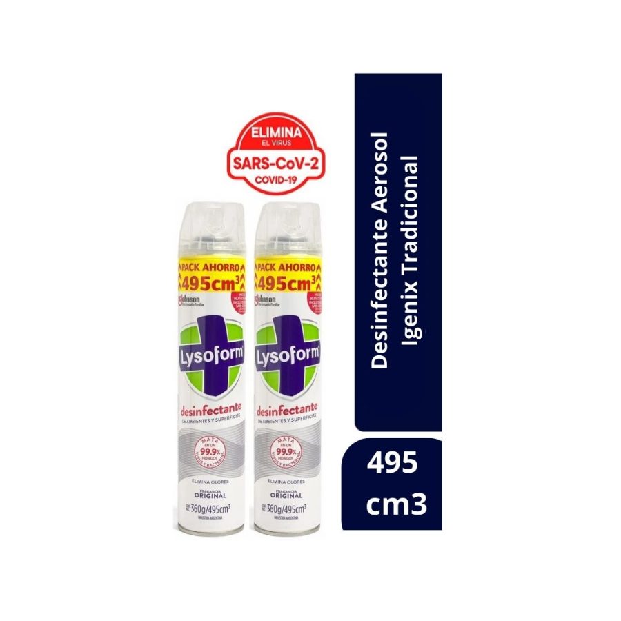 Lysoform Aerosol Pack 490cc