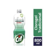 Cloro Gel Cif 800ml Tradicional