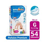 EMUBABY PAÑAL G 54 UN