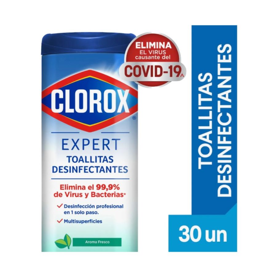 Toallas Clorox Desinfectantes 30 un