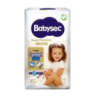 Pañales Babysec Super Premium Talla XG 14 unidades