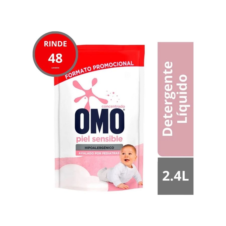 Detergente Omo Hipolergenico 2.4 L