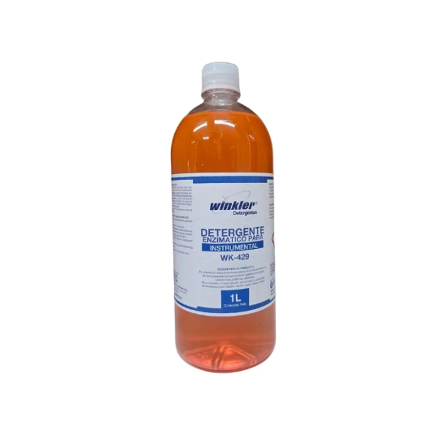 Winkler Detergente Enzimático Naranja para Instrumental 429 Envase 1 L