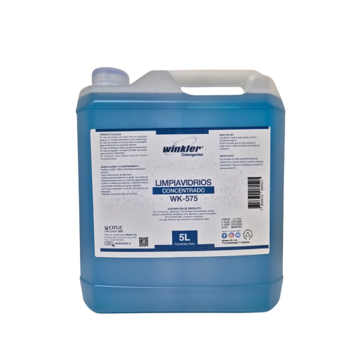 Winkler Limpiavidrios Concentrado 575 Envase 5 L