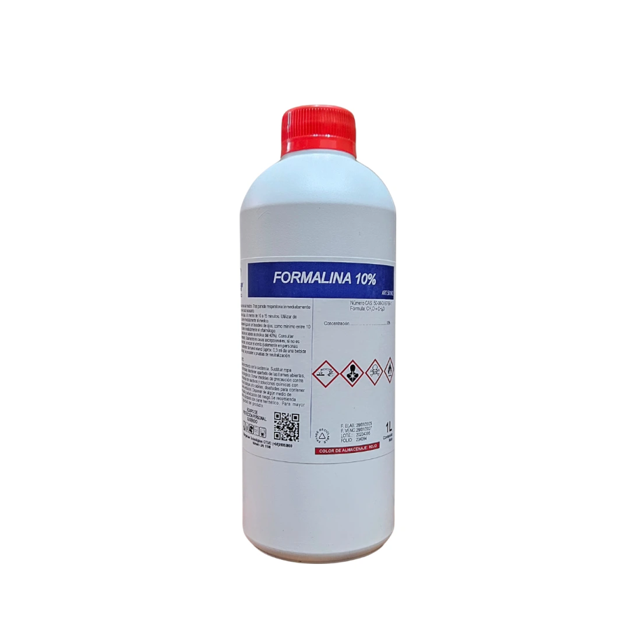 Winkler Formalina al 10% PBS Tamponada pH 7.0 Envase 1 L