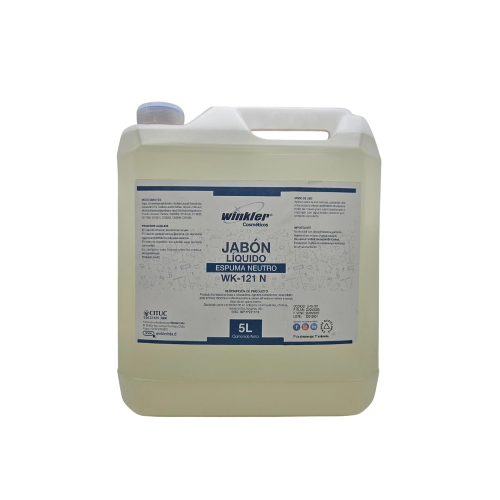 Winkler Jabón Líquido Espuma Neutro 121 Envase 5 L