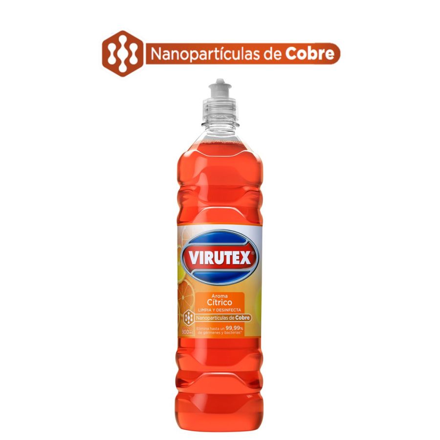 VIRUTEX - LIMPIADOR DESINFECTANTE CITRICO 900 ML