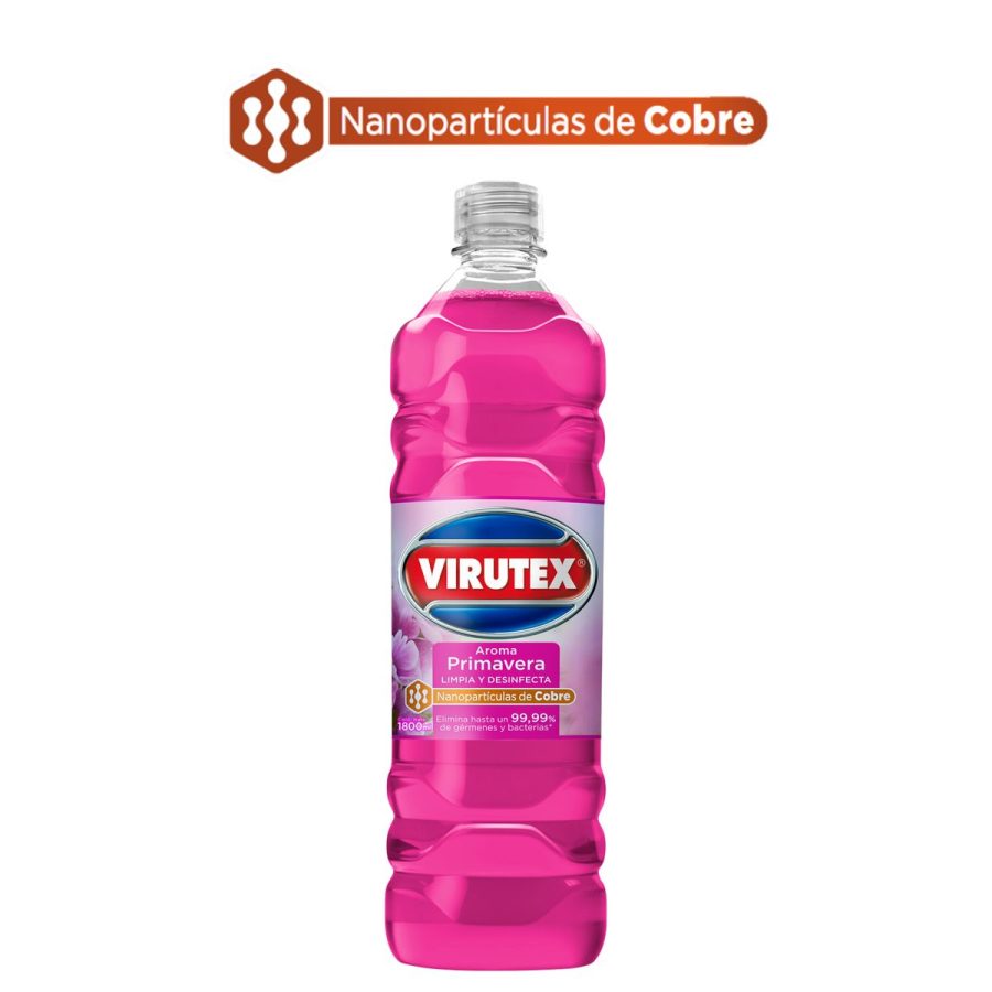 VIRUTEX - LIMPIADOR DESINFECTANTE PRIMAVERA 900 ML